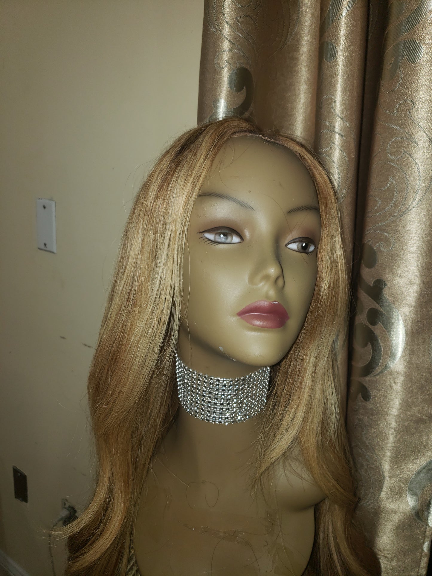 Indian Front Lace Middle Part Wig