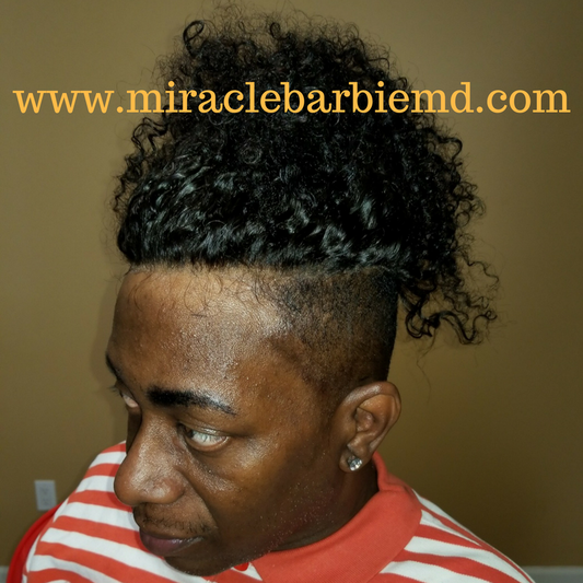 Deep Curly Textured Pony Tail Unit