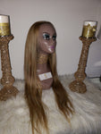 Indian Full Front Lace Natural Straight Wig