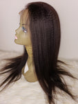 Full Front Lace Wig (Yaki Straight)