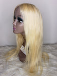 Full Front Lace Wig (613 Blonde Straight)