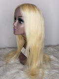 Full Front Lace Wig (613 Blonde Straight)