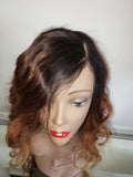 Brazilian Front Lace Side Part Natural Wave