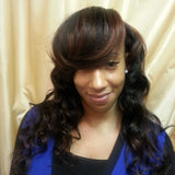 Brazilian 1 Black Auburn Ombre Body Wave