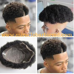 Afro Kinky Curl Male Unit