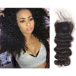 Raw Indian Curly Lace Closure