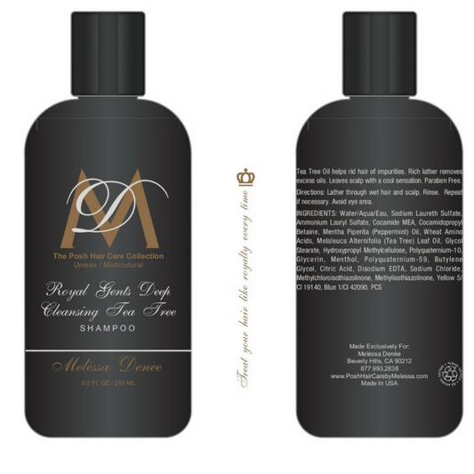 Royal Gents Deep Cleansing Tea Tree Shampoo