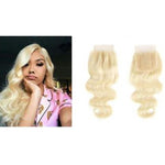 Brazilian Blonde Body Wave Lace Closure