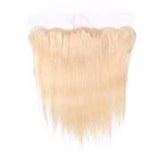 613 Platinum Blonde Straight Frontal