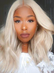 613 Platinum Blonde Wavy Frontal