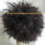 Full Lace Afro Kinky Male Unit
